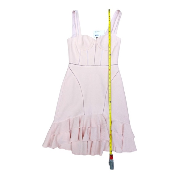 *NWT* JONATHAN SIMKHAI Seersucker Bustier Mini Dress - Picture 2 of 10